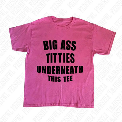 Y2K Cotton Tshirt