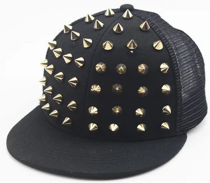 Studded spike cap/hat