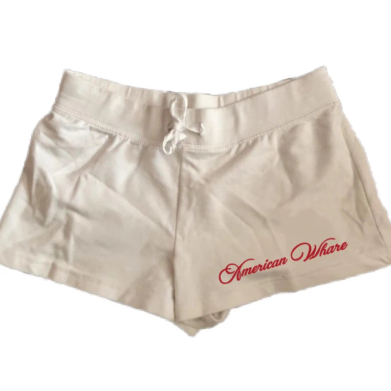 American whore shorts camo