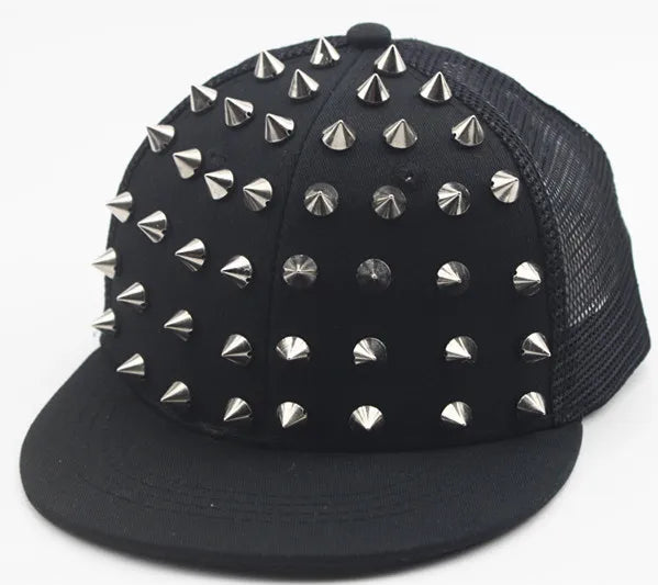 Studded spike cap/hat