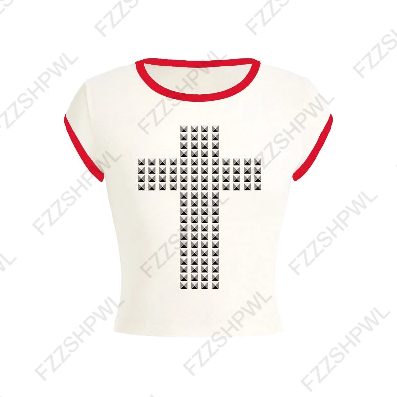 Studded tee