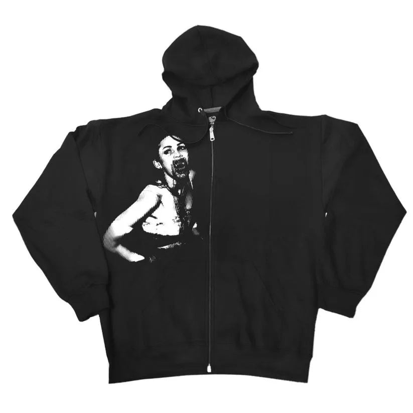 Megan fox fur hoodie
