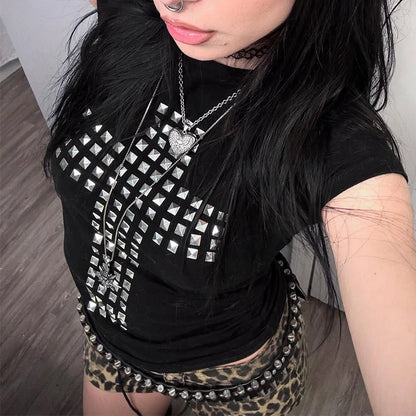 Studded tee