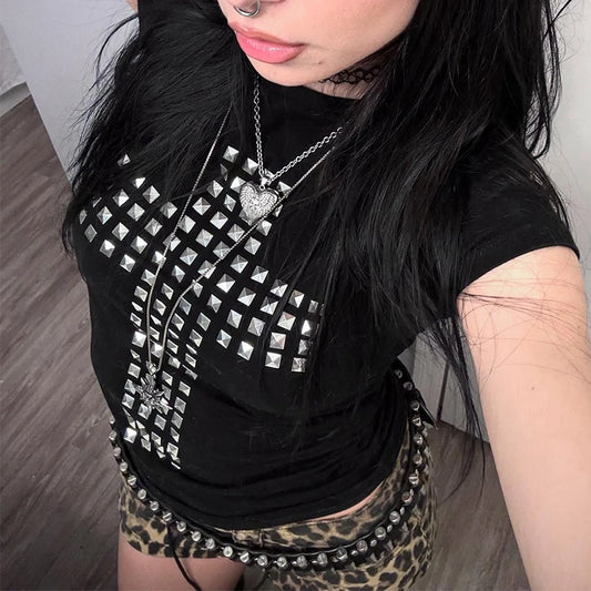 Studded tee