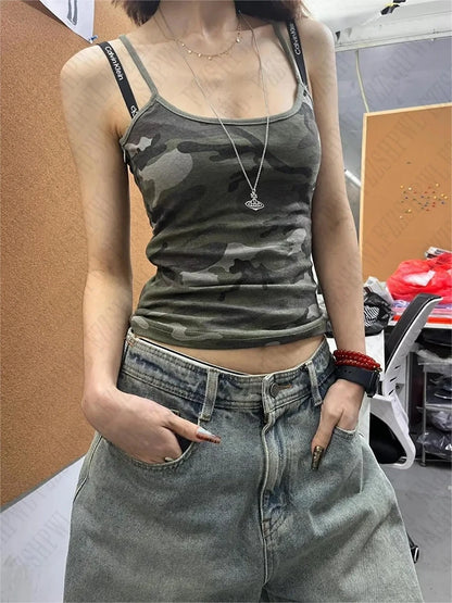 Low rise shorts camo