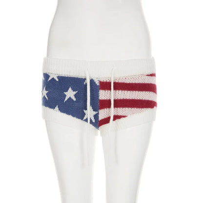 USA knit shorts